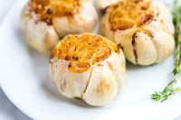 Easy Oven Roasted Garlic - Easy Recipes for Home Cooks image