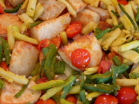Roasted Potatoes, Cherry Tomatoes, and Green Beans Recipe ... image
