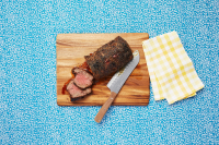 Roasted Beef Tenderloin Recipe - How to Cook a Tenderloin ... image