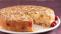 Cranberry-Almond Coffee Cake Recipe - BettyCrocker.com image