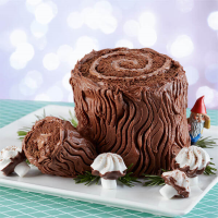 Yule Log Cake Recipe | Land O’Lakes image