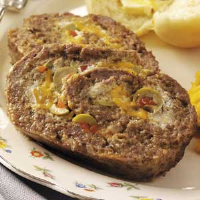 Cheese-Filled Meat Loaf Recipe: How to Make It image