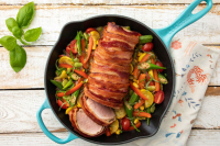 Bacon Pork Tenderloin with Succotash | Le Creuset ... image