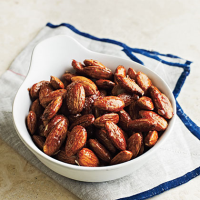 Honey-Glazed Almonds Recipe | MyRecipes image