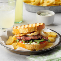 Steak Sandwiches with Crispy Onions Recipe: How to Make It image