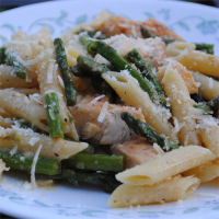 Chicken and Asparagus with Penne Pasta Recipe | Allrecipes image