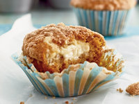 Pumpkin-Cream Cheese Streusel Muffins Recipe | MyRecipes image