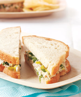 Pickled Tuna-Salad Sandwiches Recipe | Real Simple image