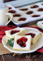 Holiday Cherry Squares | The Kitchen is My Playground image