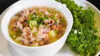 Black-Eyed Peas and Bacon Soup Recipe - Recipes.net image