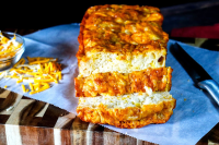 Colby Jack Cheesy Bread | Just A Pinch Recipes image