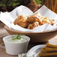 Nuggets with Dill Sauce Recipe: How to Make It image