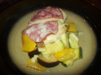 Chicken Cordon Bleu and Vegetable Packets Recipe - Food.com image