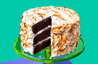 Devil’s-Food Cake With Toasted-Marshmallow Frosting Recipe ... image