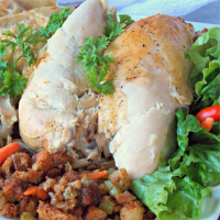 ROASTED CHICKEN WITH CROUTONS RECIPES