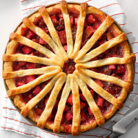 Rhubarb Cherry Pie Recipe: How to Make It image