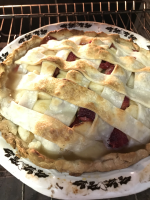 Raspberry-Pear Pie Recipe - Food.com image