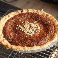 Chocolate Walnut Pie Recipe | Allrecipes image