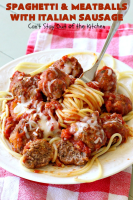 Spaghetti and Meatballs With Italian Sausage – Can't Stay ... image