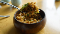 Lemon Garlic Rice Pilaf Recipe With Toasted Pine Nuts From ... image