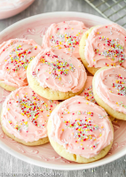 Easy Eggless Soft Sugar Cookies - Mommy's Home Cooking - Easy & Delicious Eggless Recipes image