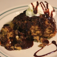 Warm Chocolate Peanut Butter Pudding Cake Recipe | Allrecipes image