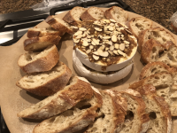Easy Baked Brie with Almonds and Brown Sugar Recipe ... image