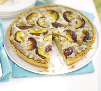 Easy peach & almond tart recipe | BBC Good Food image