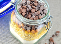 Chocolate Peanut Butter Oatmeal Cookies (Gift Mix in a Jar ... image
