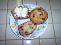 Cranberry Sour Cream Muffins Recipe - Food.com image