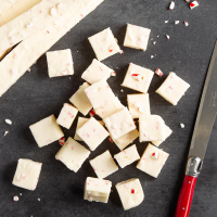 White Chocolate Peppermint Fudge Recipe: How to Make It image