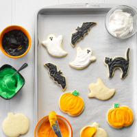 Halloween Party Cutout Cookies Recipe: How to Make It image