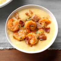 Cheesy Cajun Shrimp and Grits Recipe: How to Make It image