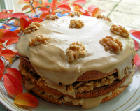 Canadian Maple Walnut Layer Cake With Fudge Frosting ... image