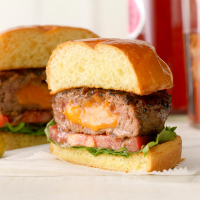 Cheese-Stuffed Burgers for Two Recipe: How to Make It image