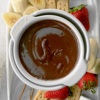 Peanut Butter Chocolate Fondue Recipe: How to Make It image