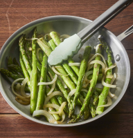 Pan-Fried Asparagus with Onions Recipe | Allrecipes image
