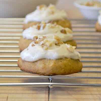 PUMPKIN COOKIES WITH CREAM CHEESE FROSTING PAULA DEEN RECIPES