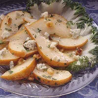 Pear & Walnut Salad With Blue Cheese Recipe | Land O’Lakes image