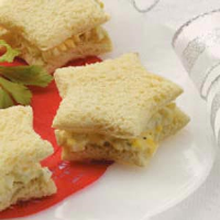 Star Sandwiches Recipe: How to Make It - Taste of Home image