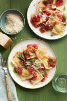 Best Ravioli with No-Cook Tomato Sauce Recipe - How to ... image