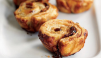 Maple, Pecan and Sultana Pastry Twirls - The Happy Foodie image