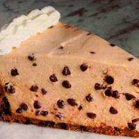 No-bake mocha chocolate chip cheesecake: A classic recipe ... image