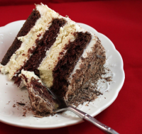 This Chocolate Tuxedo Cream Cheesecake is Every Dessert ... image