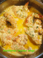 Southern-Style Smothered Chicken Wings – Yum To The Tum ... image