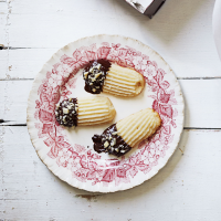 Chocolate-Almond Tea Cookies Recipe - Good Housekeeping image
