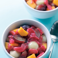 Rhubarb Fruit Salad Recipe | EatingWell image
