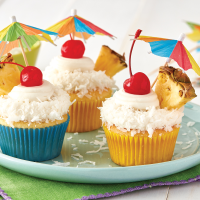 Pina Colada Cupcakes | Ready Set Eat image