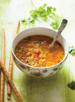 Lentil and Red Bell Pepper Soup | RICARDO image