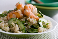 Quinoa Salad with Lime Ginger Dressing and Shrimp Recipe ... image